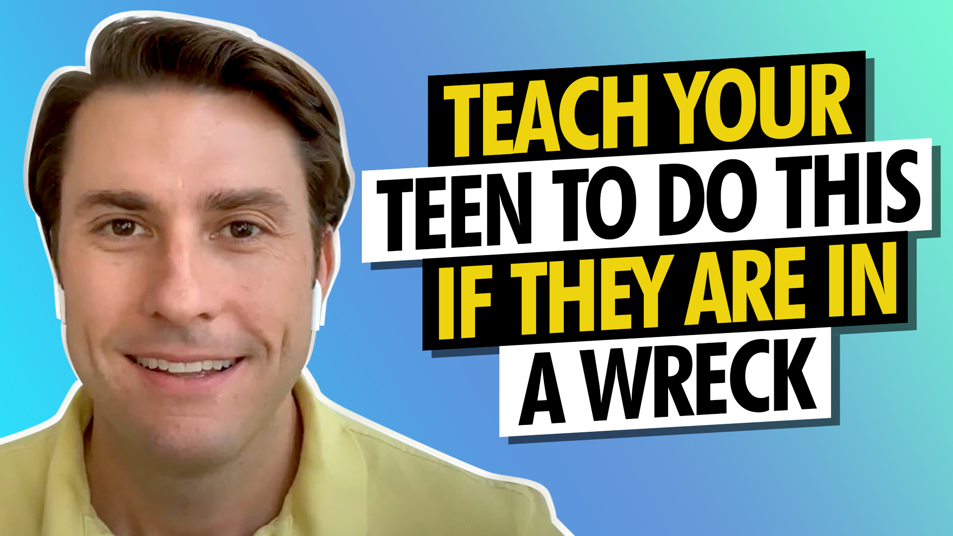 Teach Your Teen To Do This If They Are In A Wreck